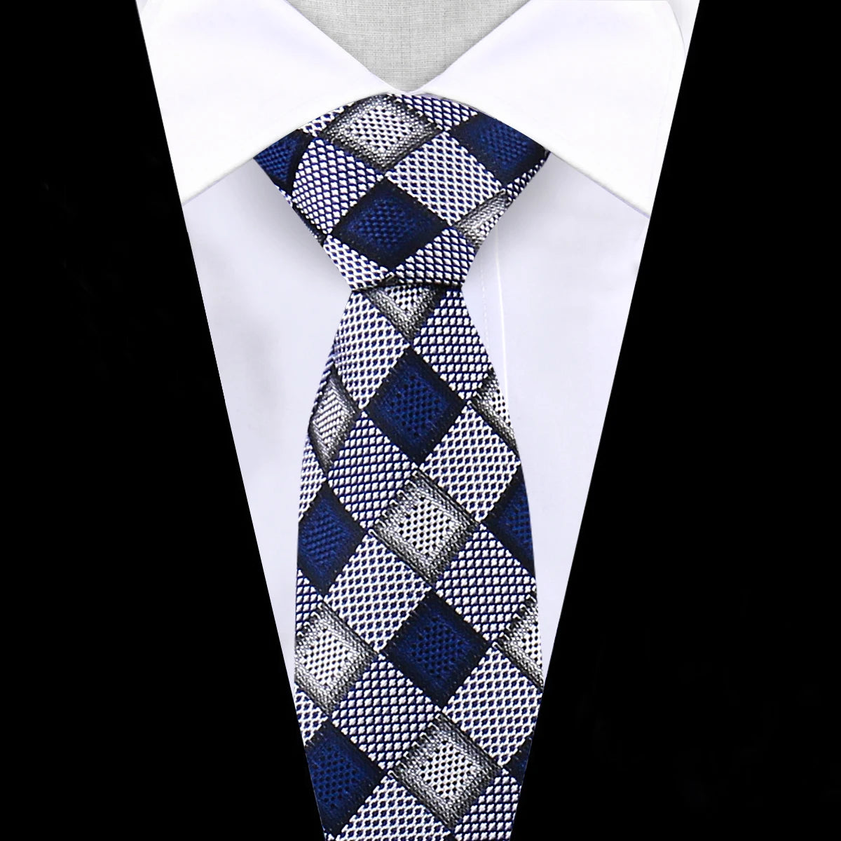 Corbata Jacquard De Poliéster Negocios Boda Accesorio De Moda