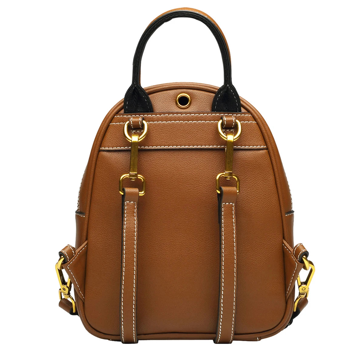 LAORENTOU-mochila de cuero dividido para mujer, bolso de mano para chica, de gran capacidad, para ir al trabajo, ocio, viaje, 2025