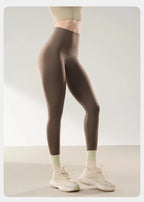 Leggings Piel Tiburón PV | Cintura Alta Bolsillo Espalda | Ajustado Sexy Fitness Yoga | Ticotrendy