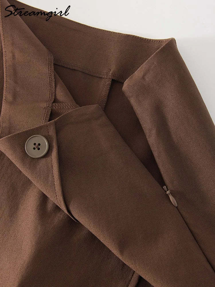 Mini Falda-Shorts Asimétrica | Estilo Elegante | Mujer