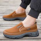 Mocasines Lona Hombre 2025 ∣ Sin Cordones ∣ Suela Gruesa Ligera
