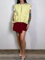 Mini Falda-Shorts Asimétrica | Estilo Elegante | Mujer