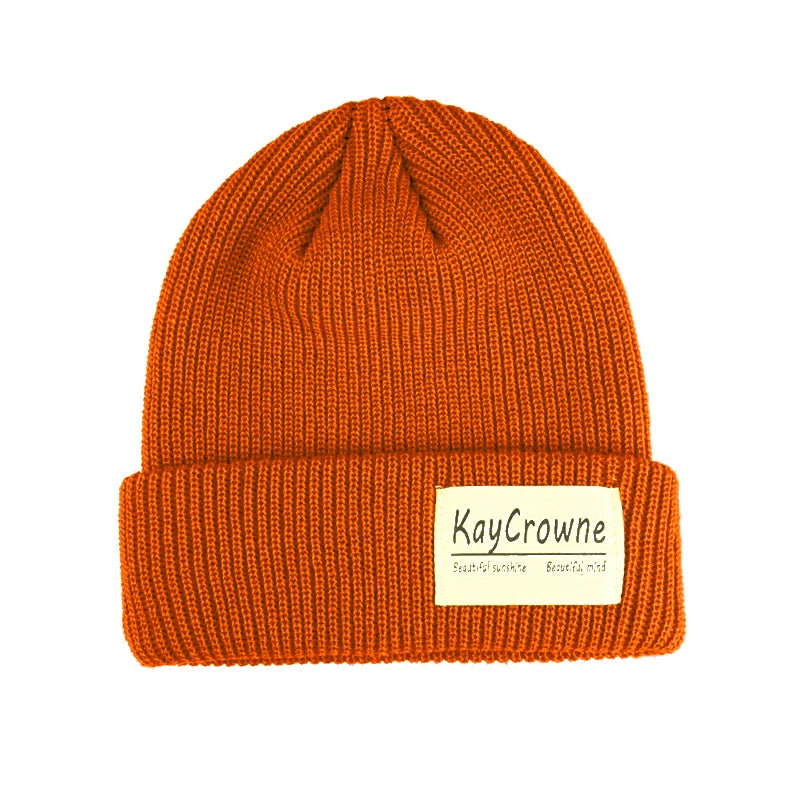 Gorro Punto Grueso Cálido Acrílico Térmico Invierno | Esquí Montar Casual Unisex