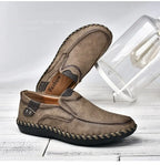 Mocasines Lujo Hombre ∣ Cuero Suave ∣ Zapatos Cómodos para Conducir