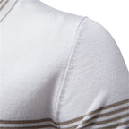 Polo Ajustado Negocios Hombre | Liso o Rayas Transpirable | Tallas S-XXL | Tico Trendy