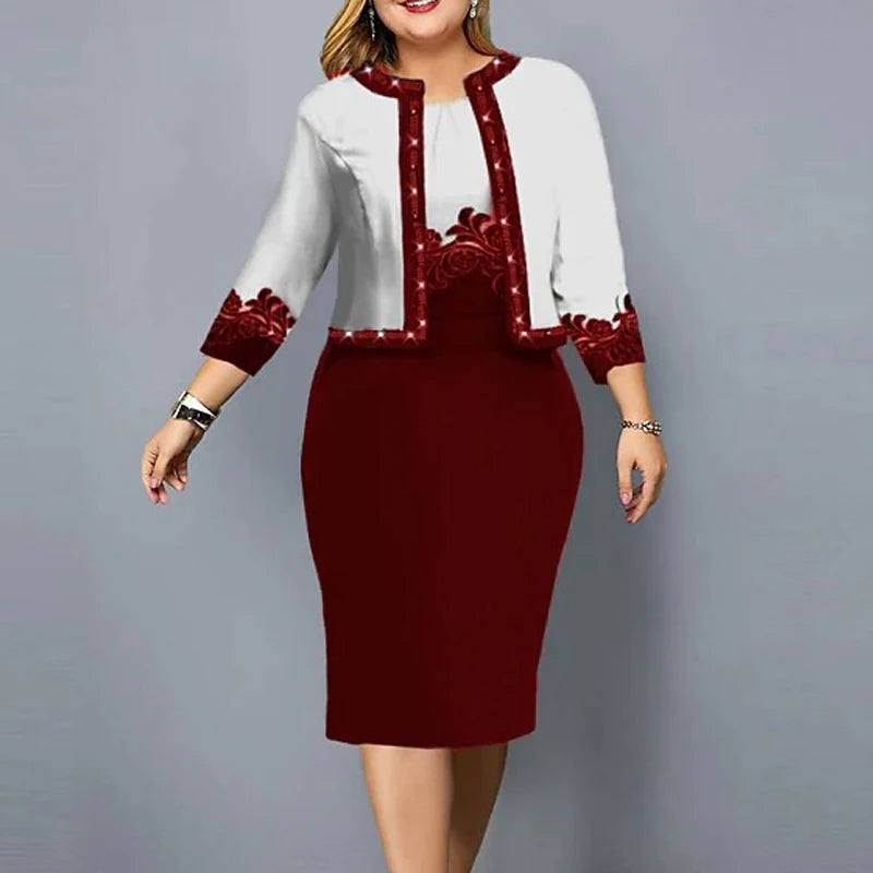 Conjunto de Falda y Cárdigan | Sin Mangas | Estilo Casual