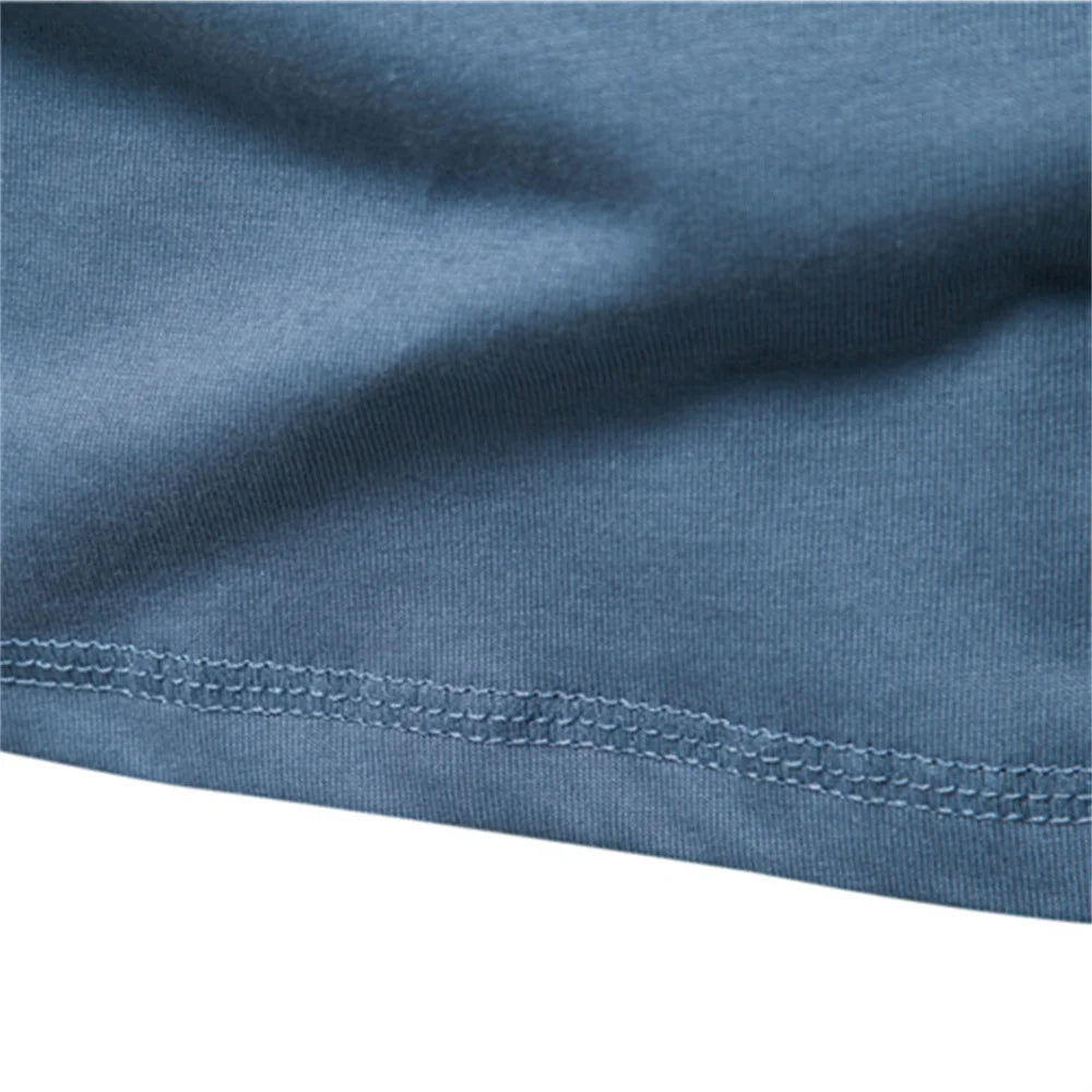 Camisa Henley Botones Algodón Hombre | Manga Larga Informal | Tallas XS-5XL | Tico Trendy