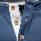 Camiseta Cuello Botón Algodón Hombre | Manga Larga Básica | Tallas S-XXL | Tico Trendy