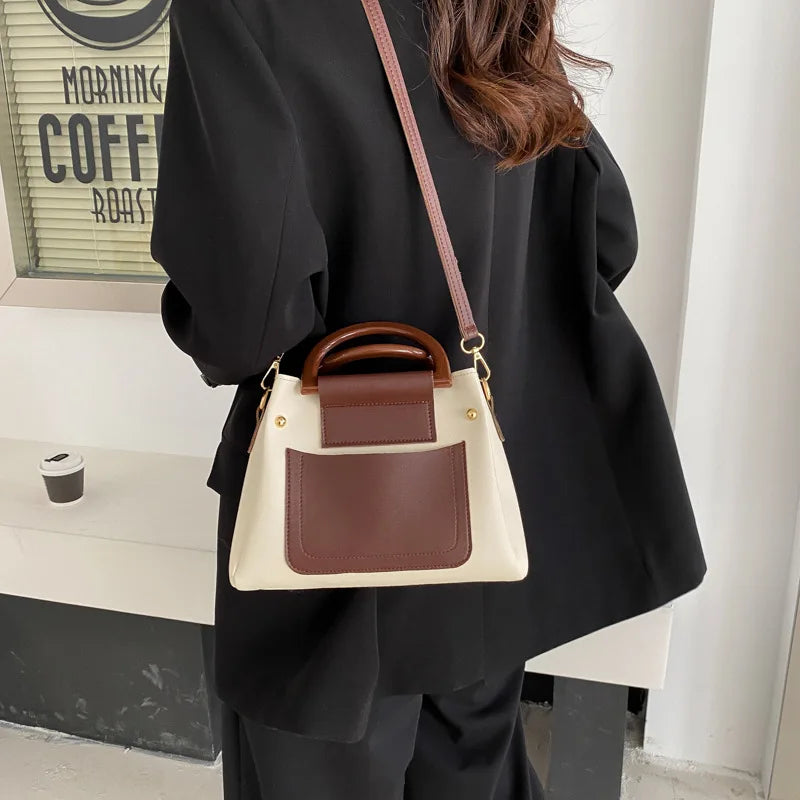 Bolso Hombro PU Mujer Boston Moda Casual Trabajo