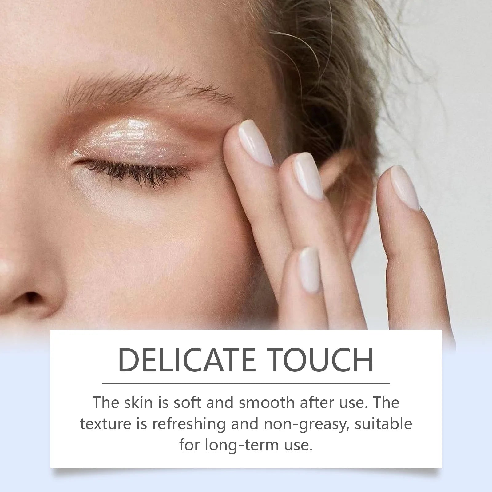 Aceite esencial para ojos de luteína OUHOE, hidratación profunda emoliente, cuidado hidratante de la piel de los ojos