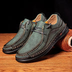 Zapatos Cuero Hombre ∣ Casual Negocios ∣ Talla Grande Hechos a Mano