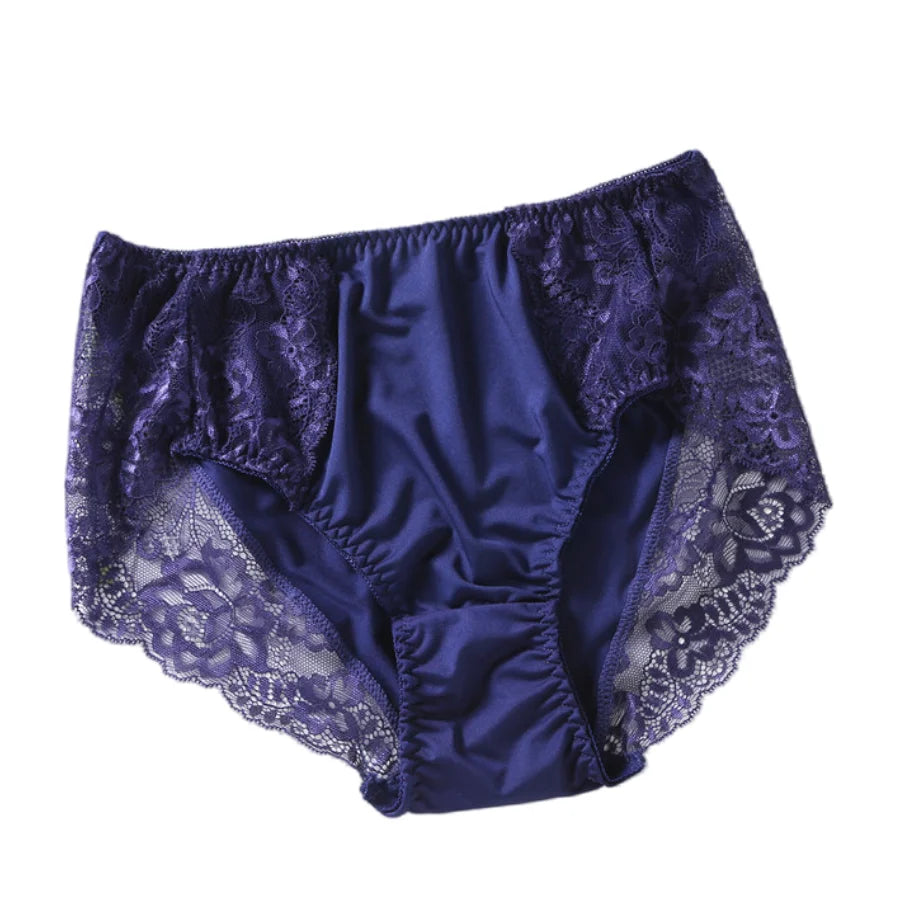Bragas de Encaje Cintura Alta | Talla Grande 7XL