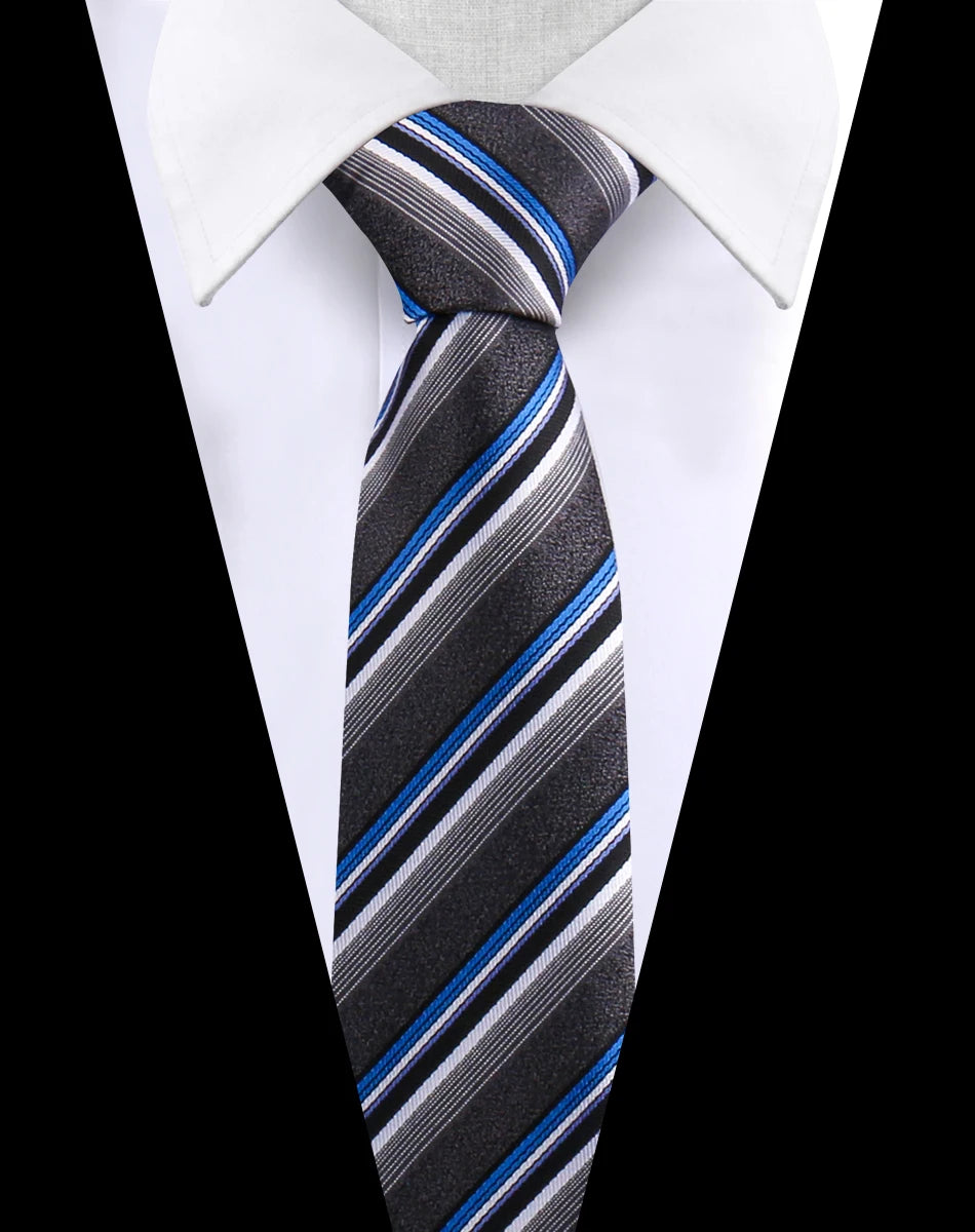 Corbata Jacquard Poliéster De Lujo Para Hombres Estilo Tico
