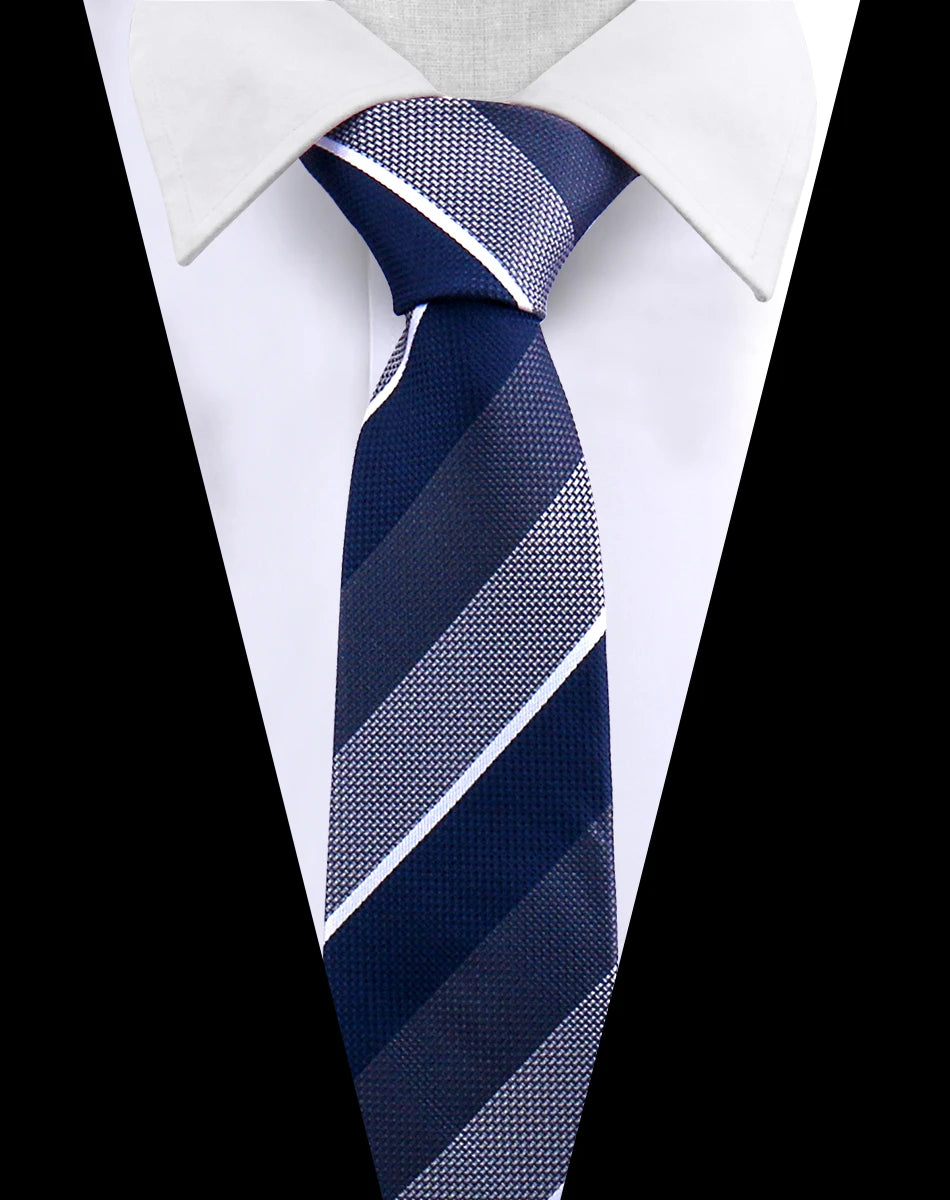 Corbata Jacquard Poliéster De Lujo Para Hombres Estilo Tico