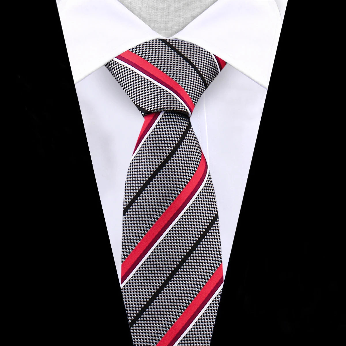 Corbata Jacquard De Poliéster Negocios Boda Accesorio De Moda