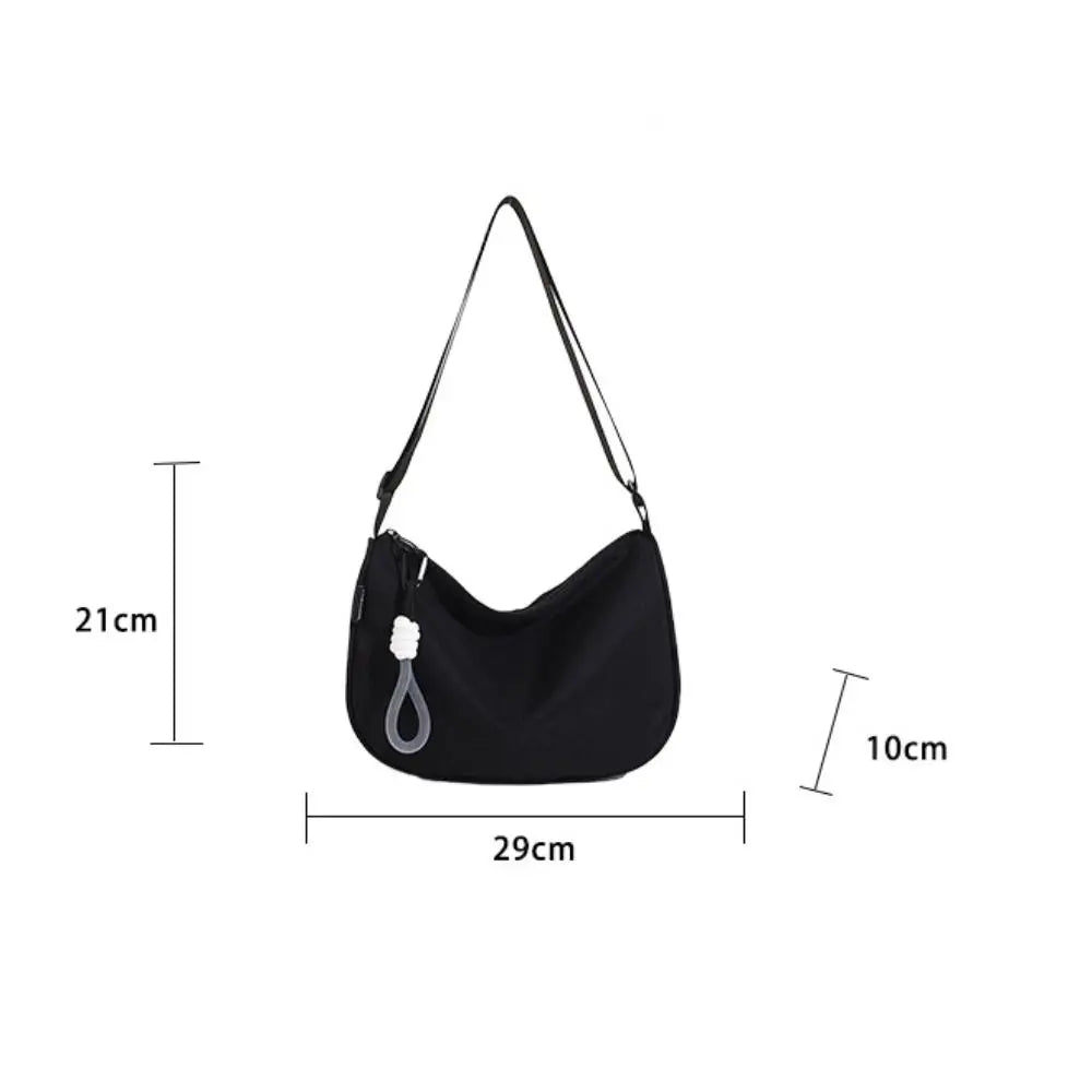 Bolso Cruzado de Tela Oxford Impermeable de Gran Capacidad para Mujeres y Niñas
