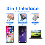 MicroDrive | Unidad Flash USB 4 en 1 | Alta Velocidad | Tipo C y Micro USB | 64GB