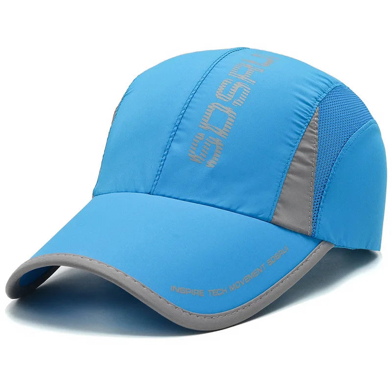 Gorra Béisbol Malla Fina Secado Rápido Transpirable | Deporte Viaje Escalada Unisex