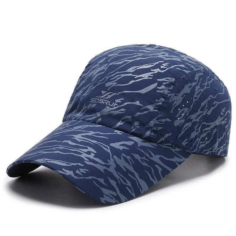 Gorra Béisbol Fina Transpirable Secado Rápido Ajustable | Deporte Viaje Unisex