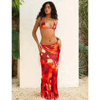 Bikini de Cebra con Falda - Conjunto de Dos Piezas para el Verano Costarricense