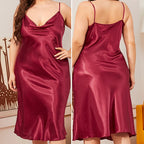 Camisón Manga Corta Cuello Redondo | Talla Grande