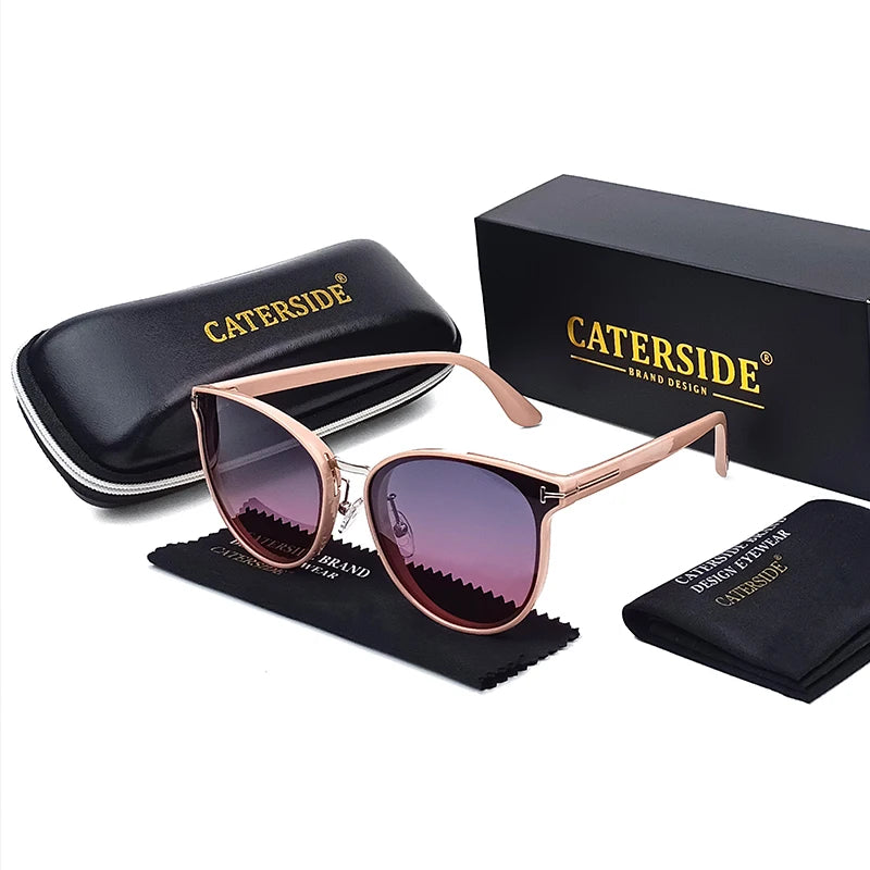 Gafas de Sol Caterside Polarizadas | Diseño Ojo de Gato de Lujo | Unisex