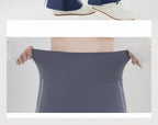 Pantalón Acampanado Curva Raya | Micro Flare Tobillo Dividido | Piel Tiburón Cintura Alta Sexy
