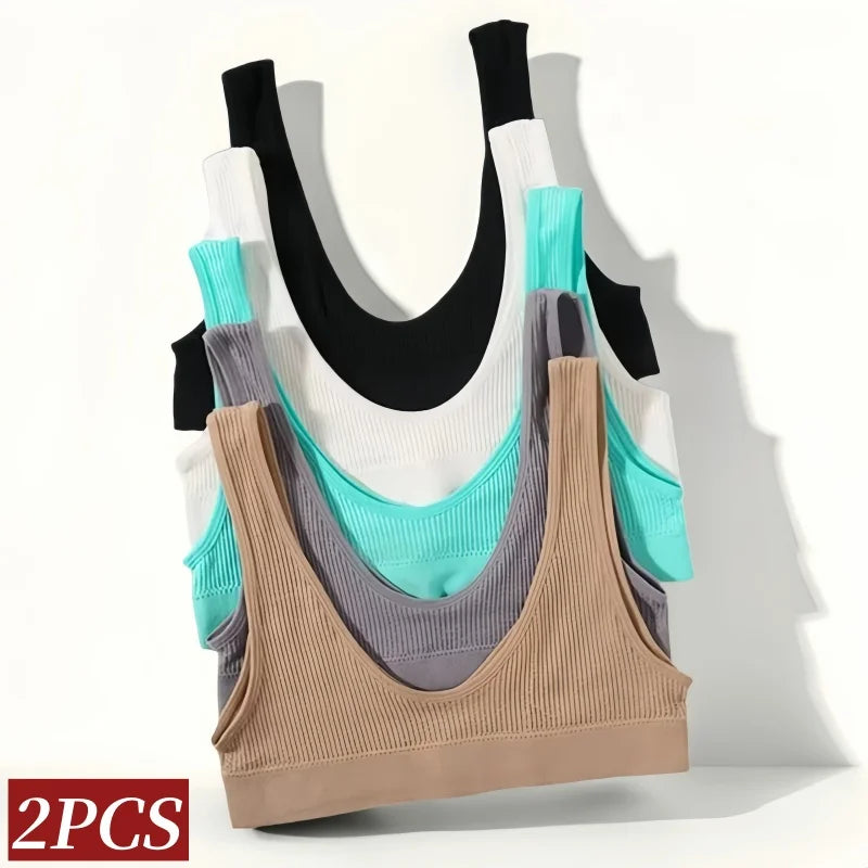 Top Tubo Encaje | Bralette Sin Costuras | Almohadillas Extraíbles | Ticotrendy