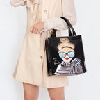 Monederos de compras de PVC a la moda, bolso de compras reutilizable de gran capacidad para mujer, bolso de playa ecológico impermeable