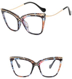 Gafas de Ojo de Gato Contra Luz Azul Elegancia de Tendencia Tico