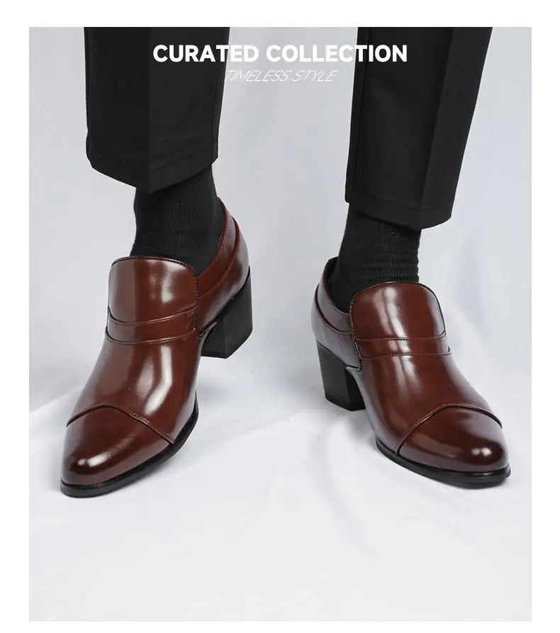 Zapatos Hombre Charol Negros Clásicos Punta Puntiaguda Formales | Fiesta