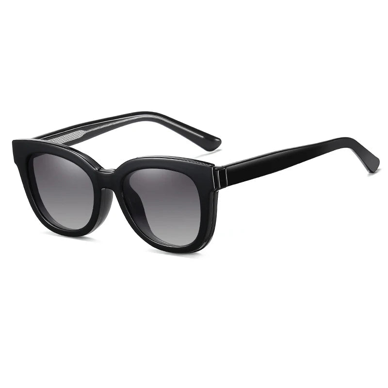 Gafas Ópticas Polarizadas 2 en 1 Clip Magnético | TR90 Titanio Miopía Graduadas Negocios