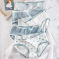 Bragas de Algodón Estampadas | Set de 5 Piezas