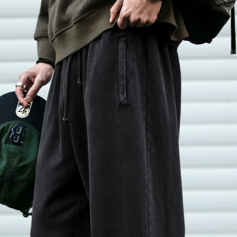 Pantalón Deportivo Hombre | Cintura Elástica | Algodón | Básico | Ticotrendy