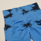 VEQKING Pantalones de yoga sin costuras para mujer, leggings deportivos de cintura alta, elásticos, de secado rápido, pantalones ajustados para gimnasio y entrenamiento