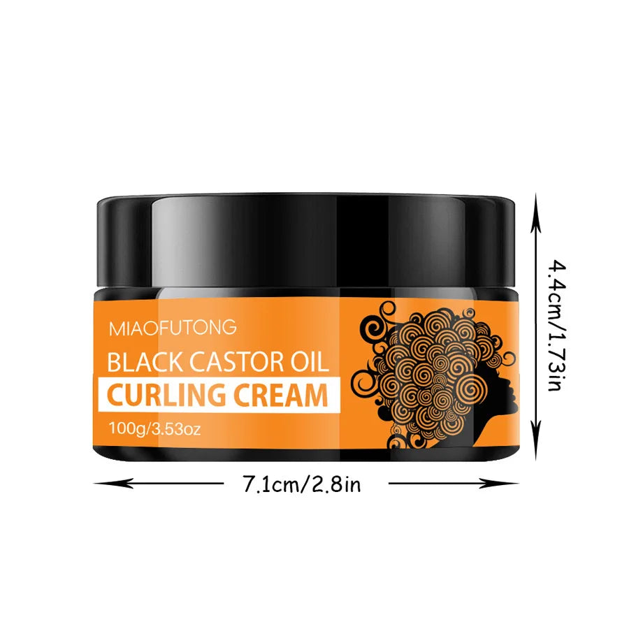 Aceite de Ricino Negro | Hidrata y Define Rizos | Repara Cabello Seco y Enredos