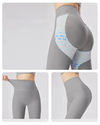 Leggings Piel Tiburón Shaping | Realce Glúteos Sin Costuras | Cintura Alta Sexy Fitness PV | Ticotrendy