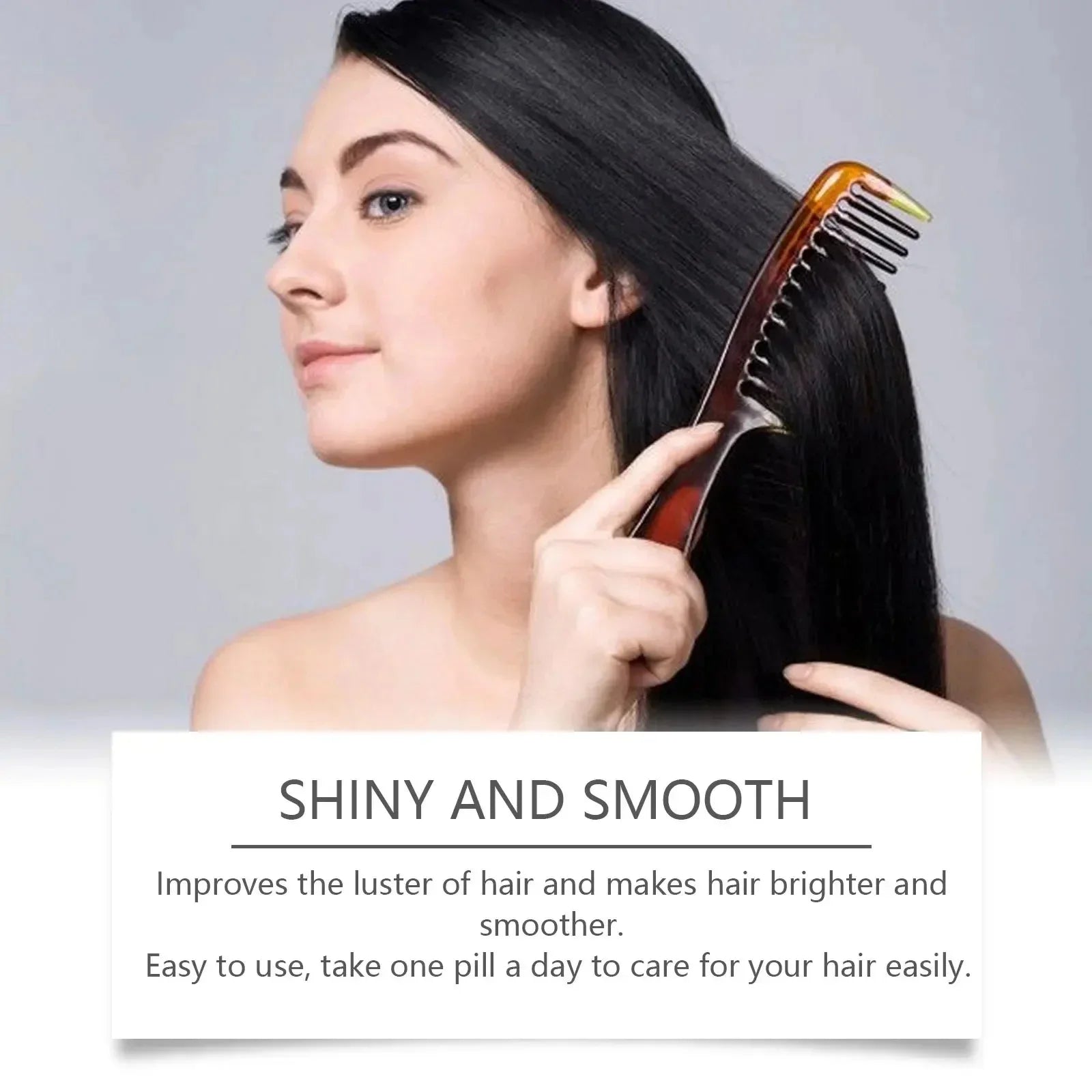Cápsula mágica de vitamina para el cabello, aceite de queratina, restauración rápida del cabello, suave, brillante, hidratante profundo, productos para el cuidado del cabello del cuero cabelludo seco y rizado
