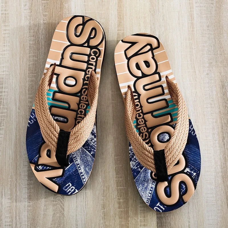Chanclas Clip Para Pie Hombre | Estilo Coreano Suavizantes Concisas Playa