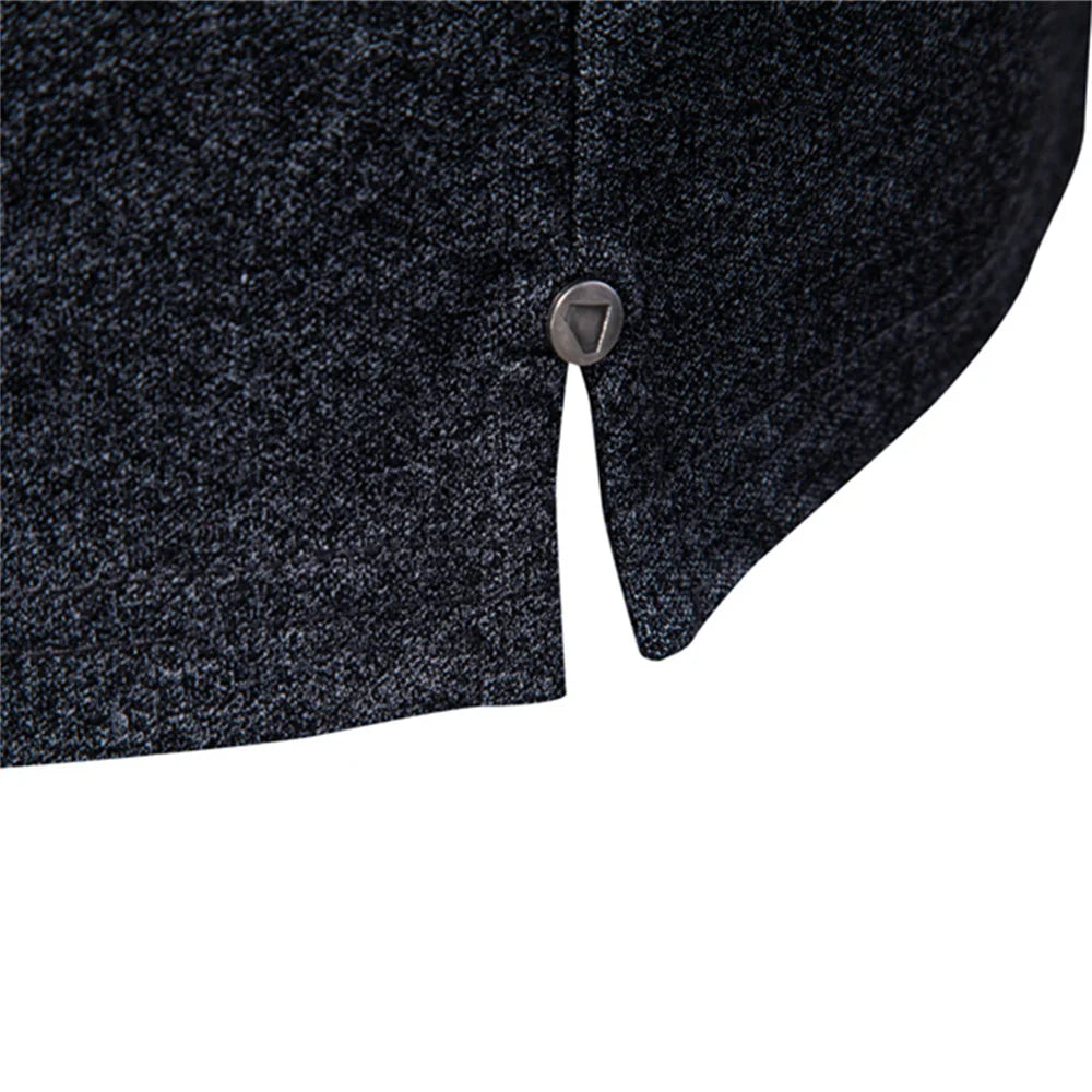 Polo Mezcla Algodón Cierre Hombre | Manga Corta Ligero | Tallas S-XXL | Tico Trendy