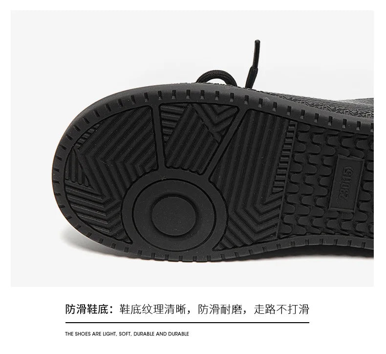 Mocasines Étnicos de Cuero Genuino | Talla Grande | Sin Cordones | Estilo Retro 2025