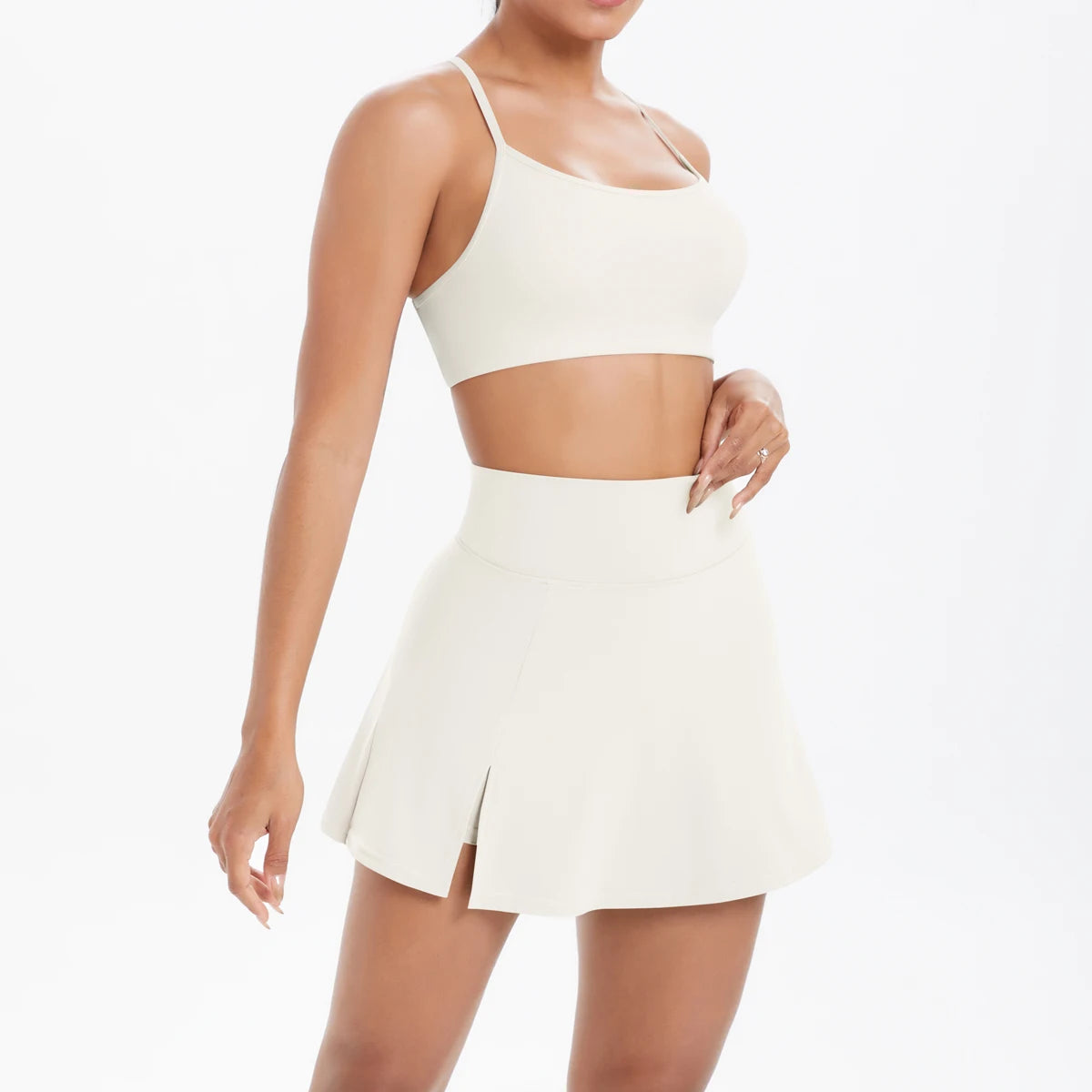 Conjunto Deportivo Yoga 2 Piezas | Ticotrendy Sujetador Shorts Mujer Estilo Fitness