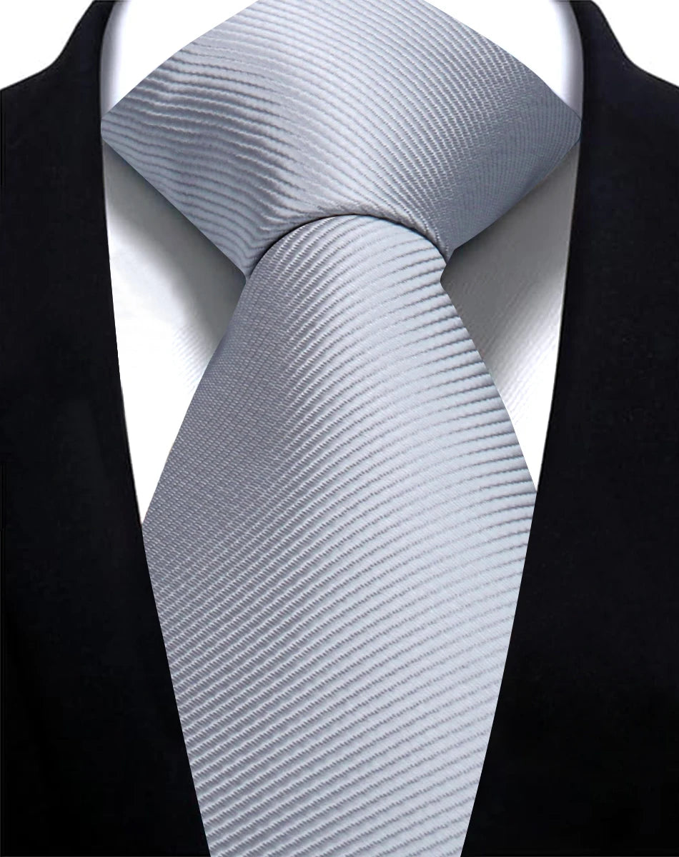 Corbata Lisa De Poliéster Negocios Boda Accesorio De Moda