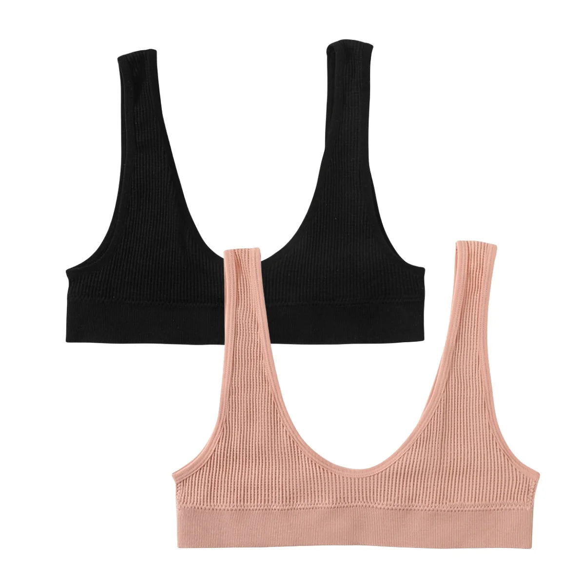 Top Tubo Encaje | Bralette Sin Costuras | Almohadillas Extraíbles | Ticotrendy