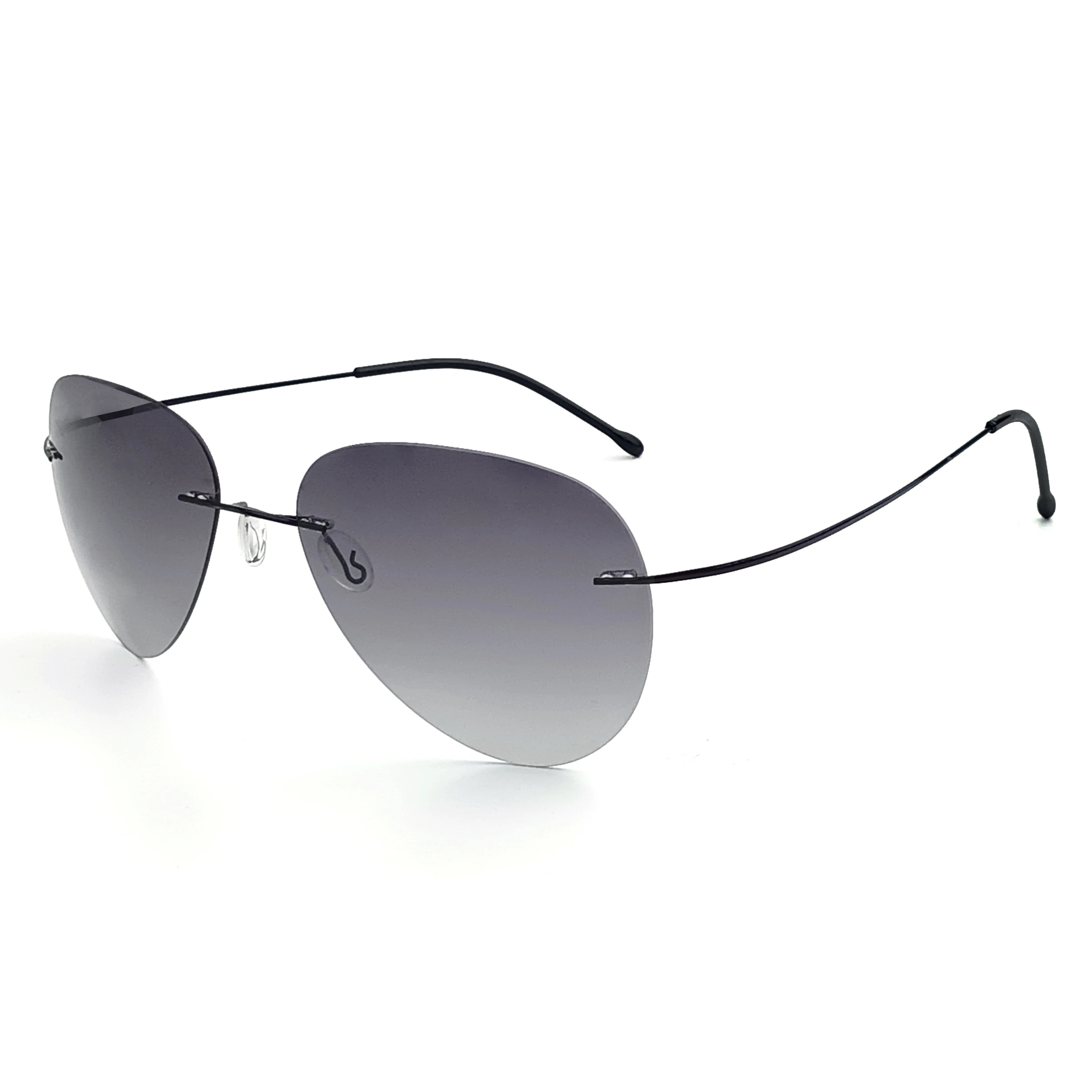 Gafas de Sol Caterside Polarizadas | Lentes Ultraligeras de Aleación de Titanio | Sin Montura