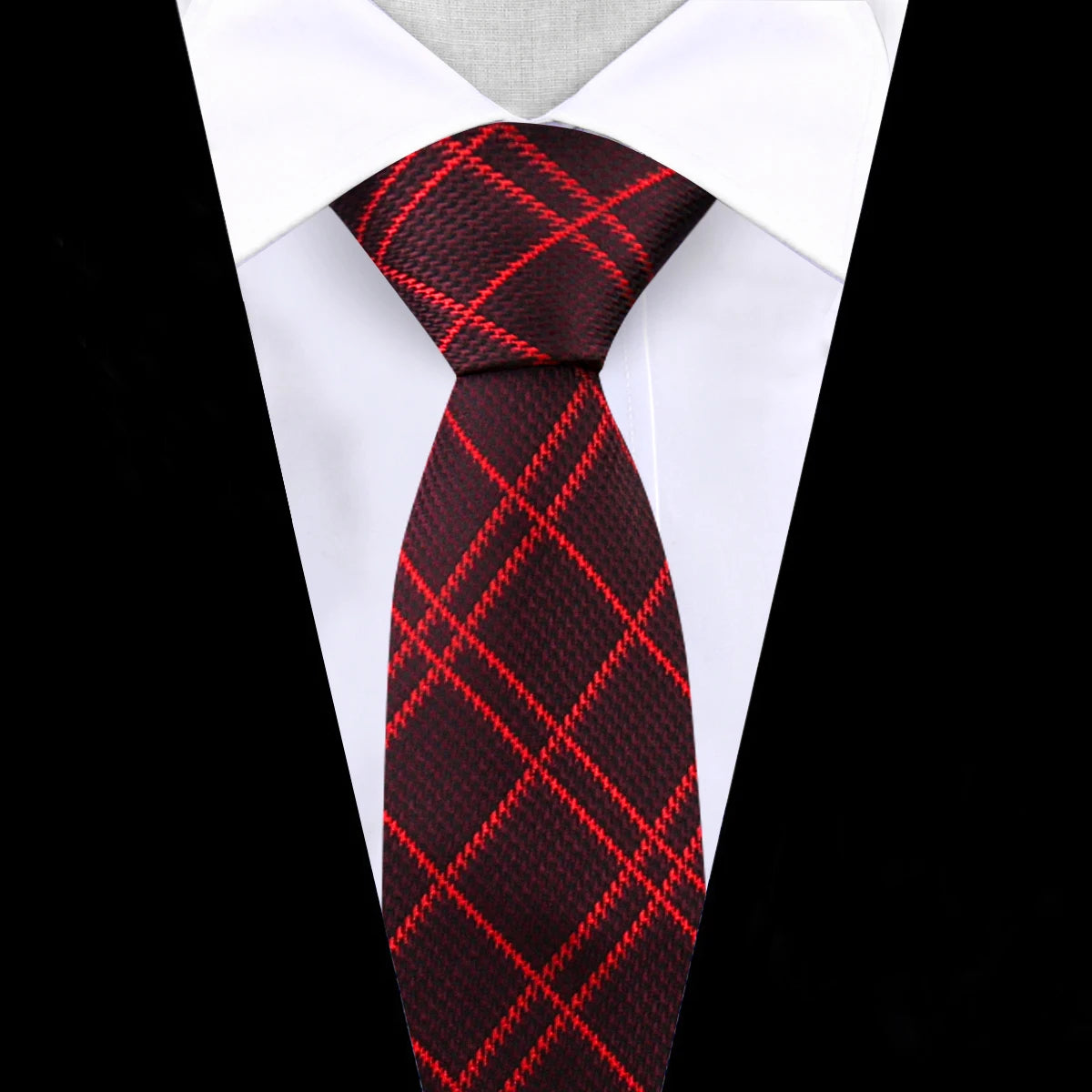 Corbata Jacquard De Poliéster Negocios Boda Accesorio De Moda
