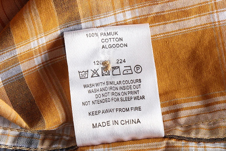 Camisa Cuadros Hombre | Algodón Lavado | Estilo Gótico | Manga Corta | Ticotrendy Costa Rica