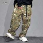 Pantalón Cargo Camuflaje | Estilo Hip Hop | Algodón | Ticotrendy