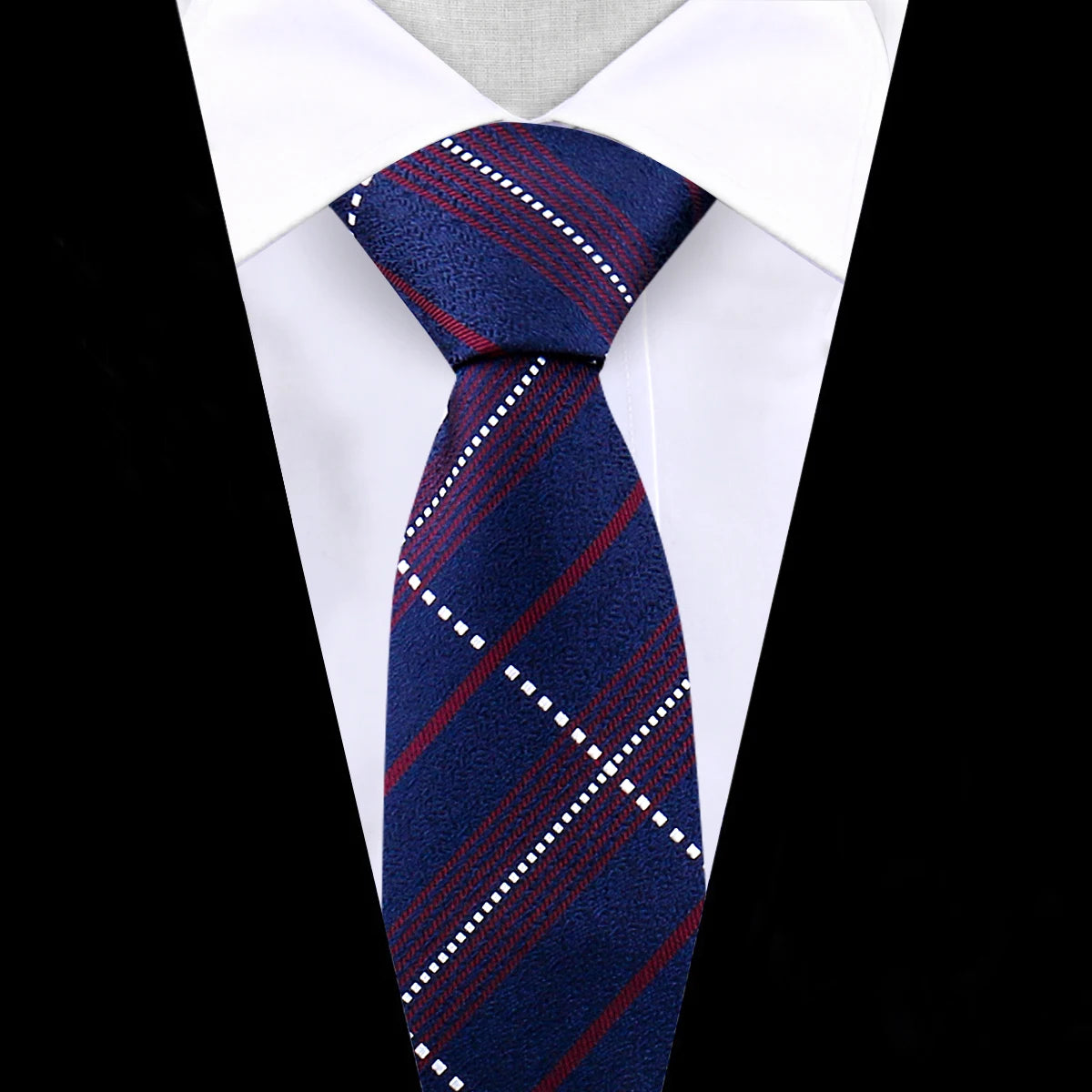 Corbata Jacquard De Poliéster Negocios Boda Accesorio De Moda