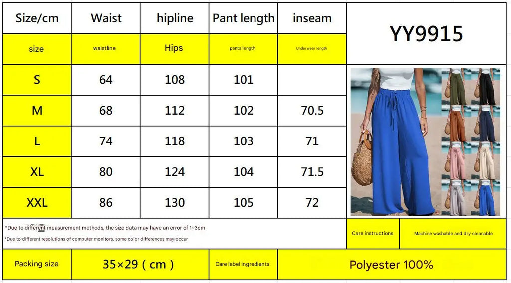 Ticotrendy: Pantalón Pierna Ancha Holgado | Cordón, Cintura Alta, Color Sólido P/V 2025